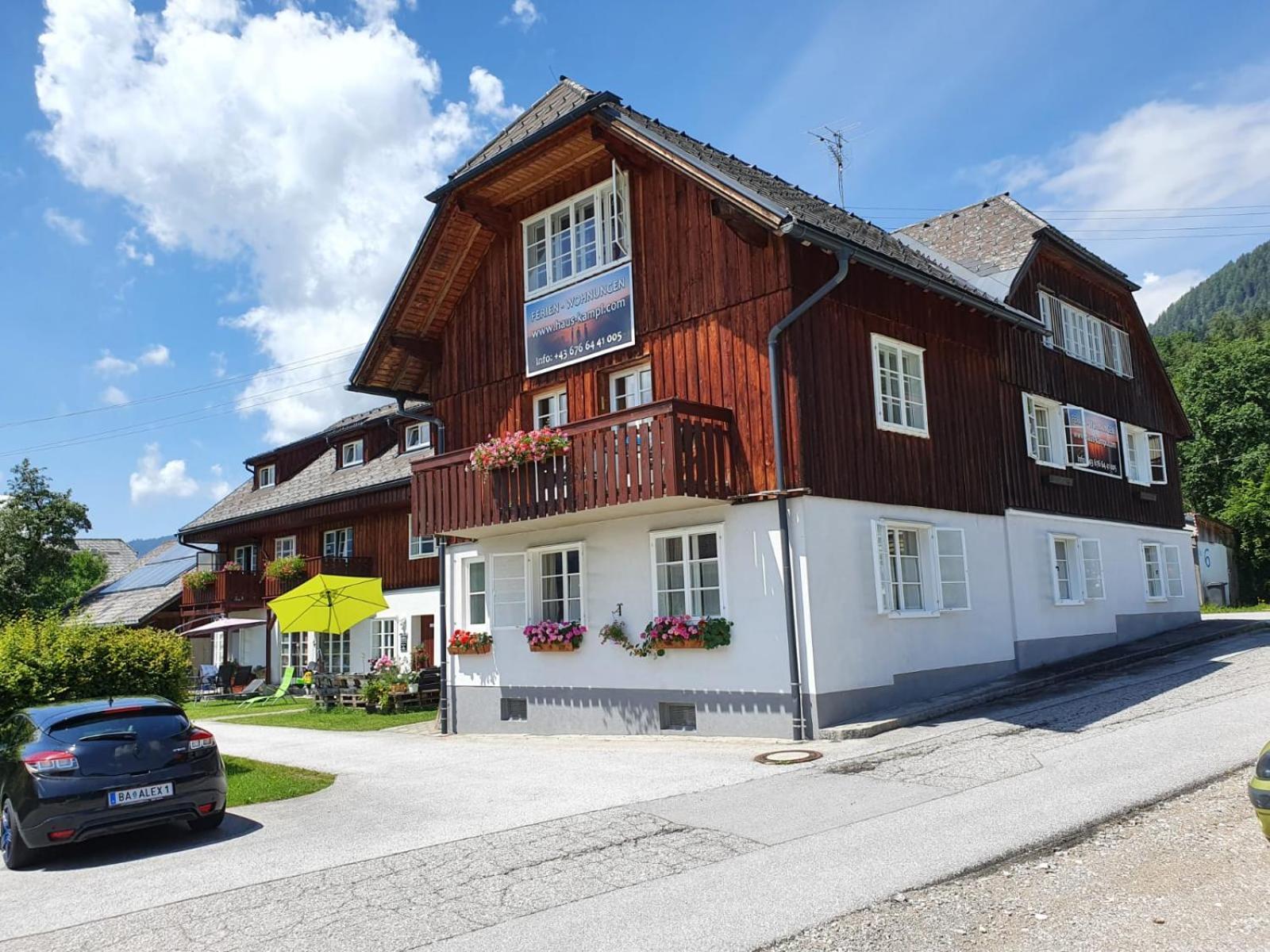 Haus Kampl - Appartement Oedensee Obersdorf Exteriör bild